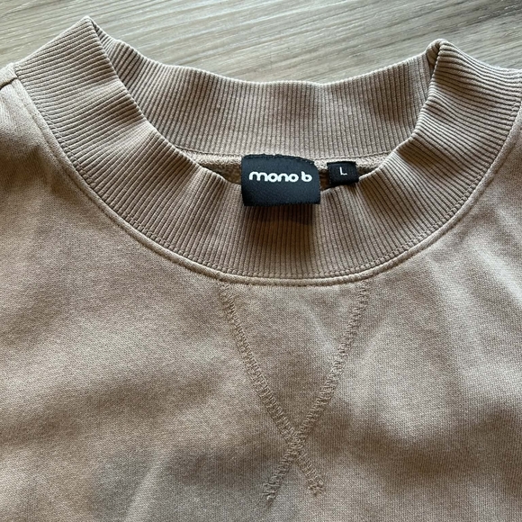 Mono B Crewneck Sweatshirt - Picture 2 of 4